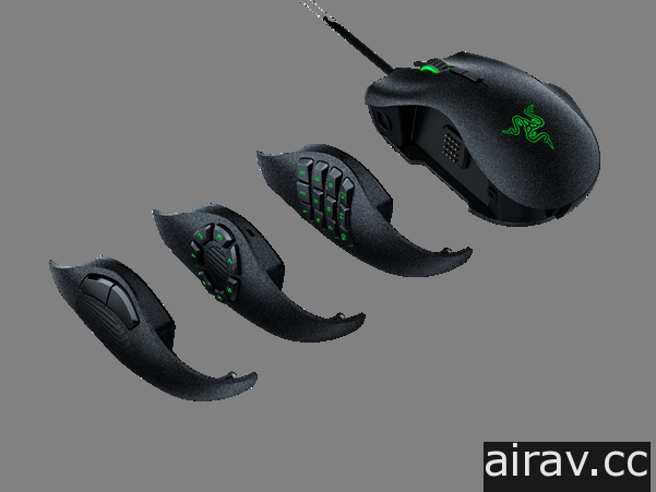 RAZER 推出遊戲專用滑鼠 Naga Trinity  與小鍵盤 Tartarus V2