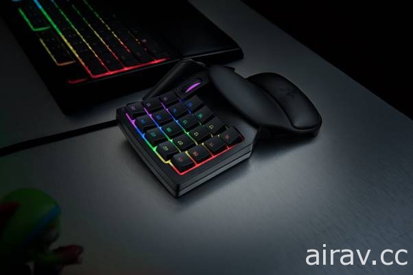 RAZER 推出遊戲專用滑鼠 Naga Trinity  與小鍵盤 Tartarus V2