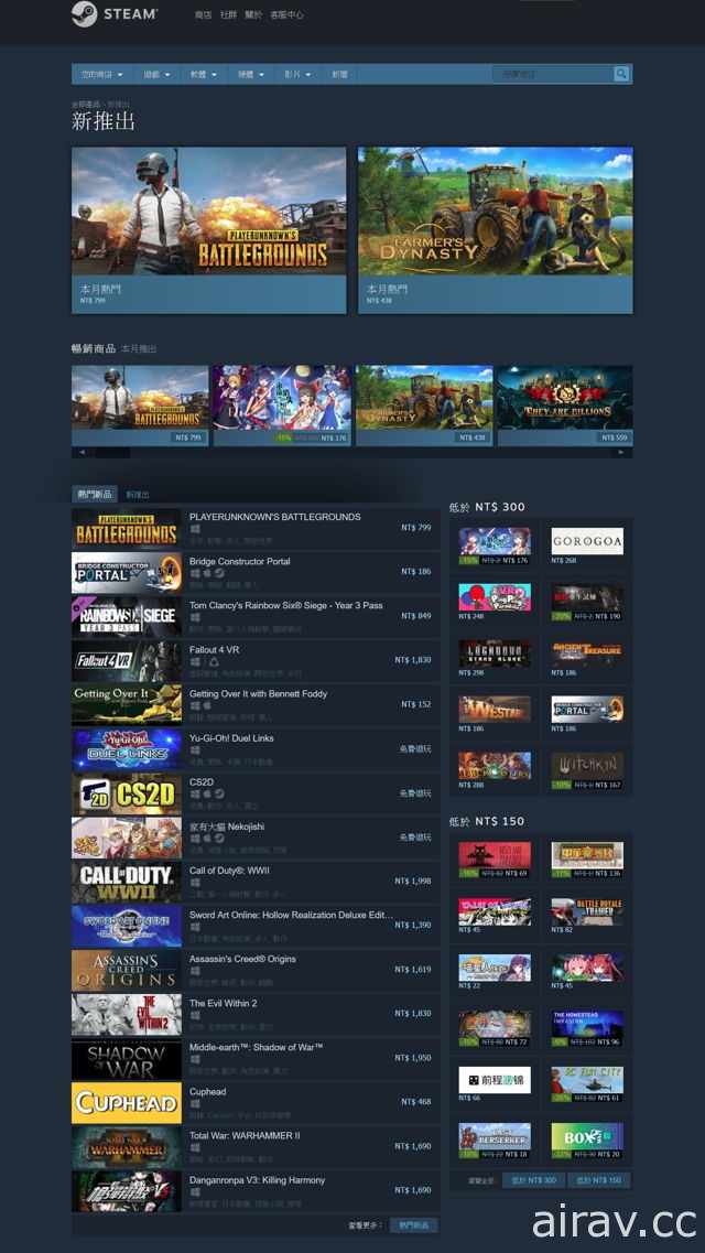 第三方网站统计 2017 年 Steam 平台每天平均有 21 款新游戏上市