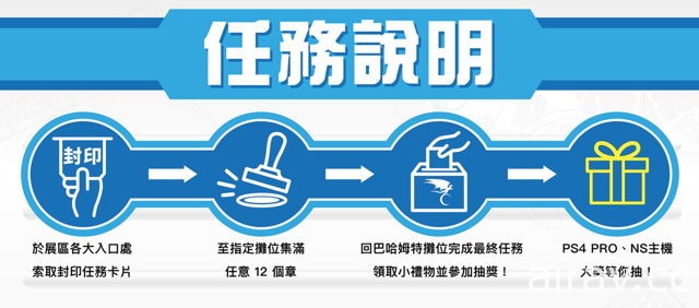 【TpGS 18】巴哈姆特封印任務回歸 2018 台北國際電玩展！ 闖關集章抽主機大獎