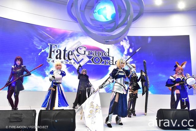 【TpGS 18】《Fate/Grand Order》人气从者登台炒热气氛 舞台上演圣晶石抽卡对决