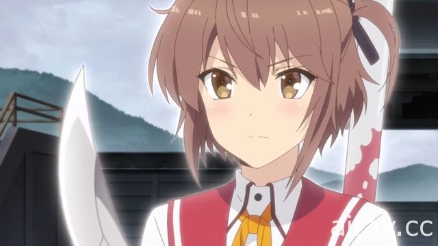 【试片】《驭刀巫女》超能力日本剑术女子中学生动作动画