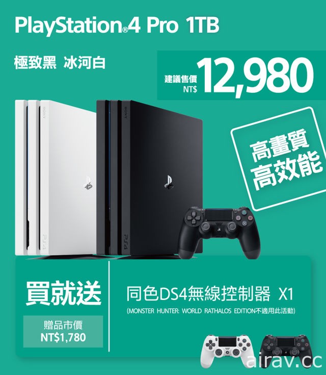 【TpGS 18】PlayStation 公布會場限定購機方案 PS4 Pro 火龍機首日 800 台限量搶購