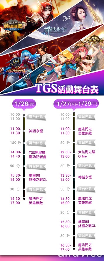 【TpGS 18】《拳皇 98 終極之戰 OL》《魔法門之英雄無敵：戰爭紀元》等遊戲宣布參展