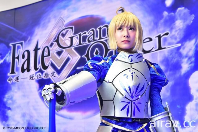 【TpGS 18】《Fate/Grand Order》人气从者登台炒热气氛 舞台上演圣晶石抽卡对决