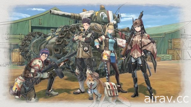 《戰場女武神 4》日本將推出特別設計款式 PS4 主機 以「哈芬號」戰車為主題