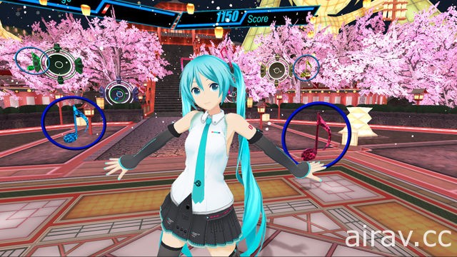 初音未來 PC VR 節奏遊戲 2018 年春季登場 體驗身歷其境的虛擬音樂饗宴