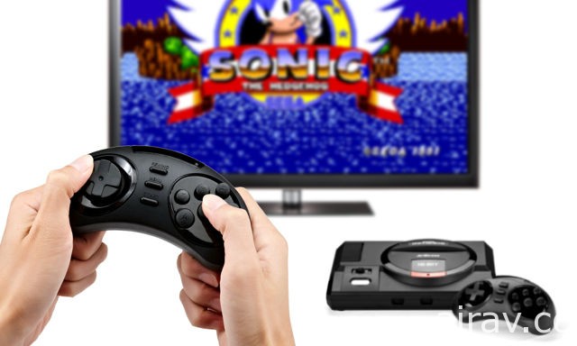 SEGA Mega Drive HD 復古主機將在台上市 內建《音速小子》等 85 款經典遊戲