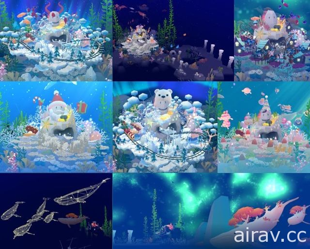 下載次數 2500 萬次的水族館手機軟體《深海水族館》登陸 Nintendo Switch