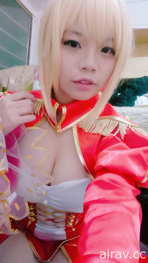 《Fate/EXTRA》薔薇之皇帝 尼祿試妝