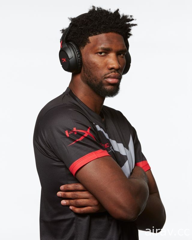 金士頓宣布 NBA 明星中鋒 Joel Embiid 成為 HyperX 電競耳機品牌大使