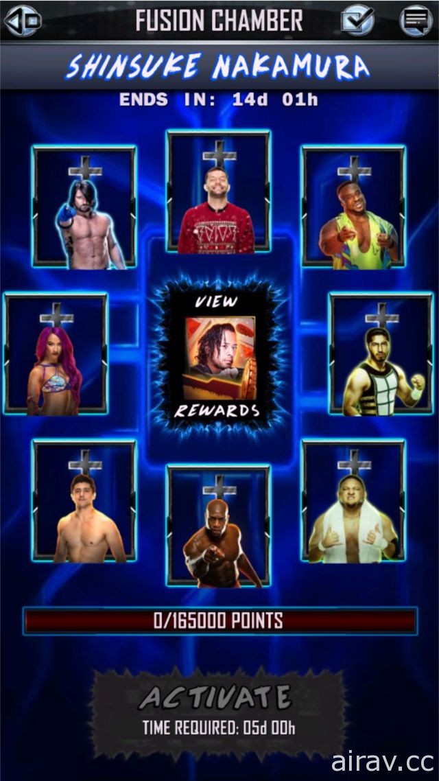 《WWE SuperCard》推出「狂暴融合」活動與「情人節」活動