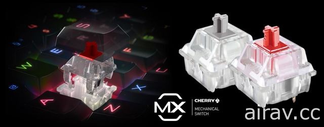 微星发表两款新 Cherry MX RGB 机械式电竞键盘 红、银轴型为不同需求玩家设计