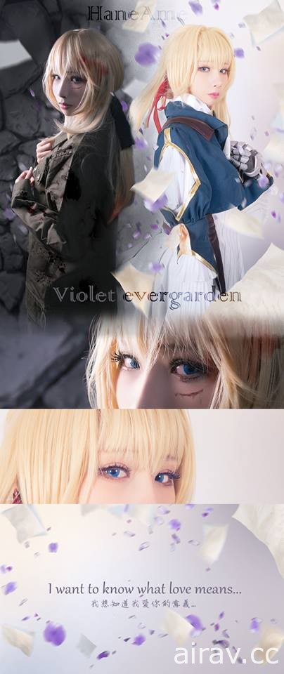 紫羅蘭永恆花園 維爾莉特 雨波HaneAme cosplay