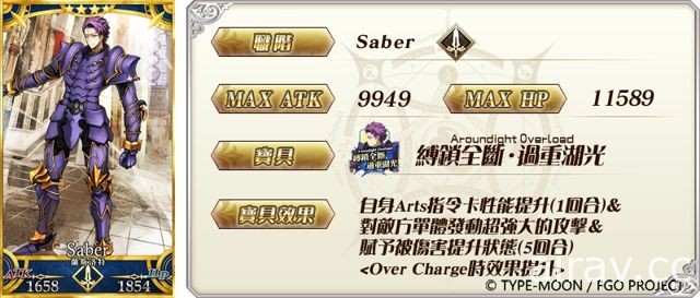 《FGO》「第六特異點神聖圓桌領域卡美洛」開啟 全新從者「奧茲曼迪亞斯」登場