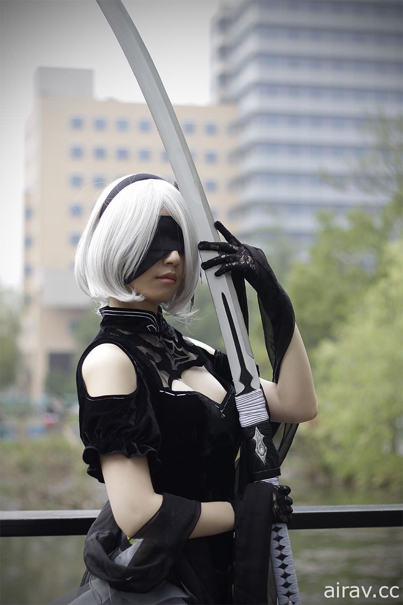 【COS】CWT48 D1 NieR:Automata 2B旗袍