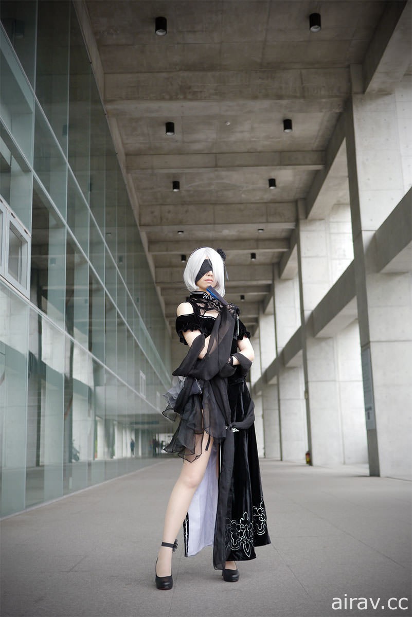 【COS】CWT48 D1 NieR:Automata 2B旗袍