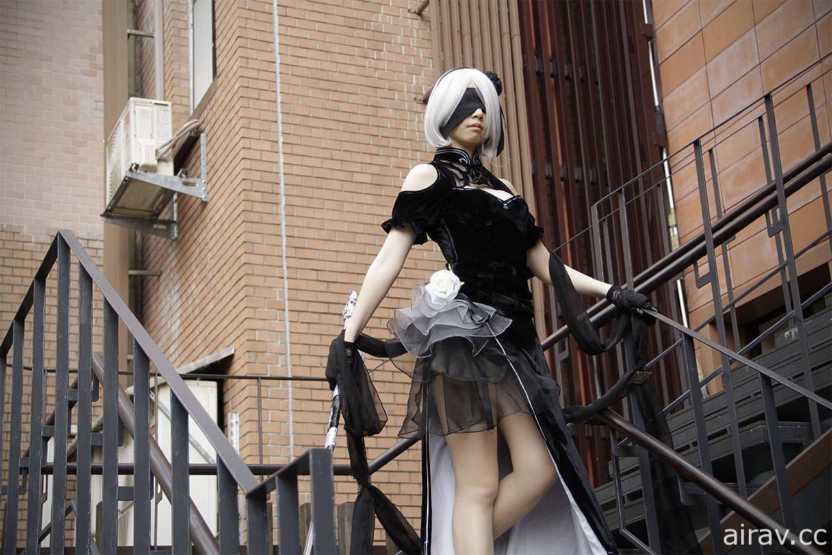 【COS】CWT48 D1 NieR:Automata 2B旗袍