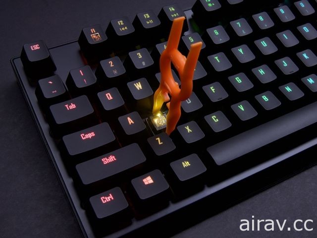 可水洗新產品光軸電競鍵盤 AORUS K9 Optical 本週上市