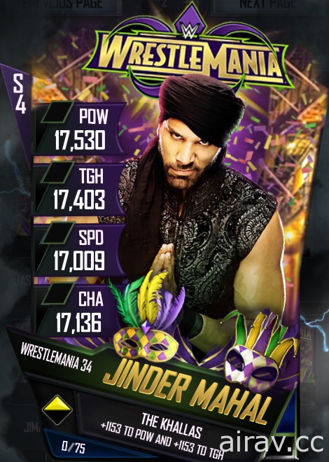 《WWE SuperCard - Season 4》「更新 3」將於 3 月 28 日釋出