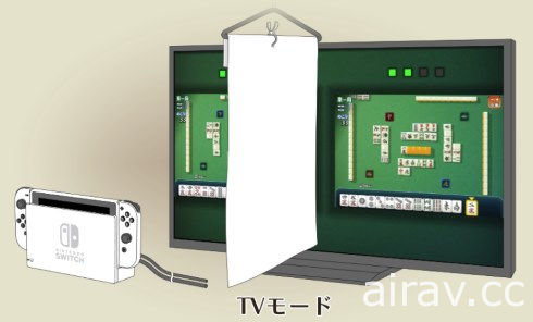 NS《HANDY 麻將》一台主機即可雙人對戰 靠「隔板」物理性遮蓋手牌的驚人創意
