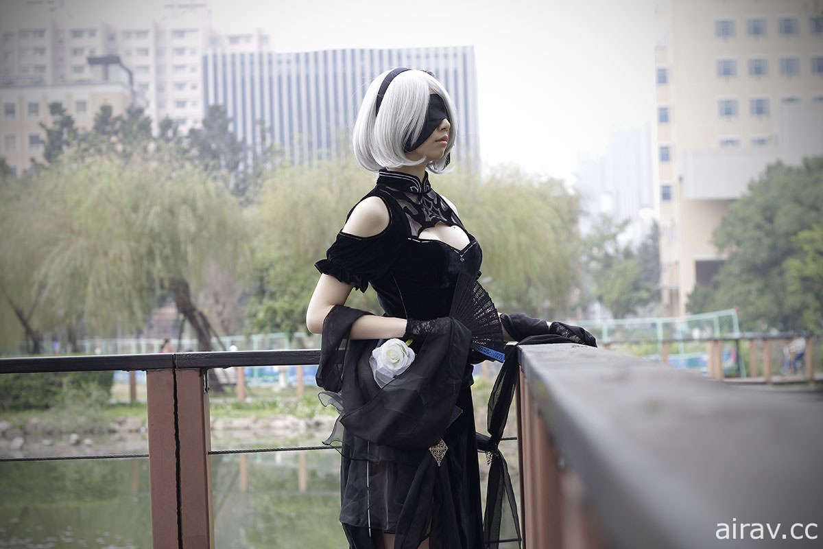 【COS】CWT48 D1 NieR:Automata 2B旗袍