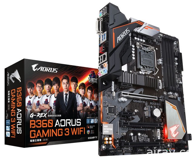 技嘉 AORUS 與《英雄聯盟》戰隊 G-Rex 結盟