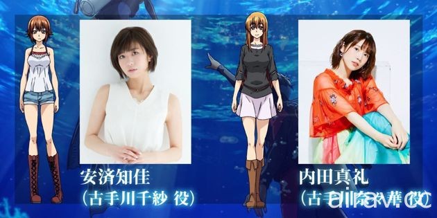 動畫《GRAND BLUE 碧藍之海》釋出首波主視覺圖和聲優名單