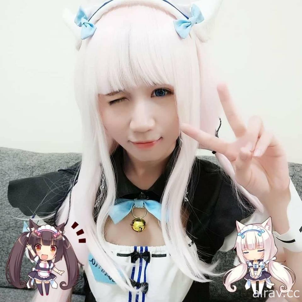 【试妆】 巧克力与香子兰 nekopara 香草  女仆