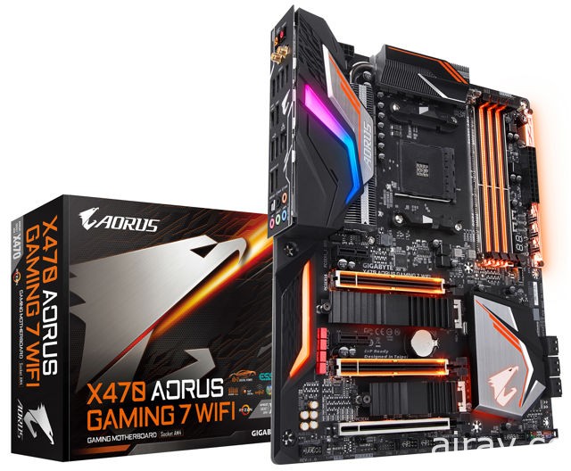 技嘉發表 AORUS X470 系列電競主機板 與 AMD 第二代 Ryzen 桌上型處理器同步上市