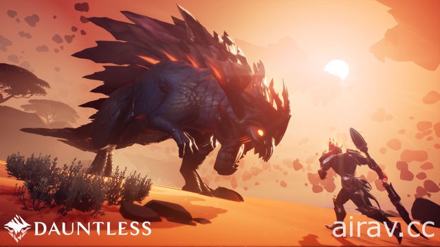 共鬥線上遊戲《不屈不撓 Dauntless》今日啟動公測 合力追蹤與對抗致命巨獸