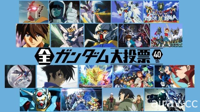 NHK 全鋼彈大投票 結果正式公布《初鋼》系列獲得動畫人氣票選冠軍殊榮