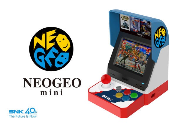 SNK 40 周年紀念遊戲機「NEOGEO mini」正式發表 內含 40 款 NEOGEO 遊戲