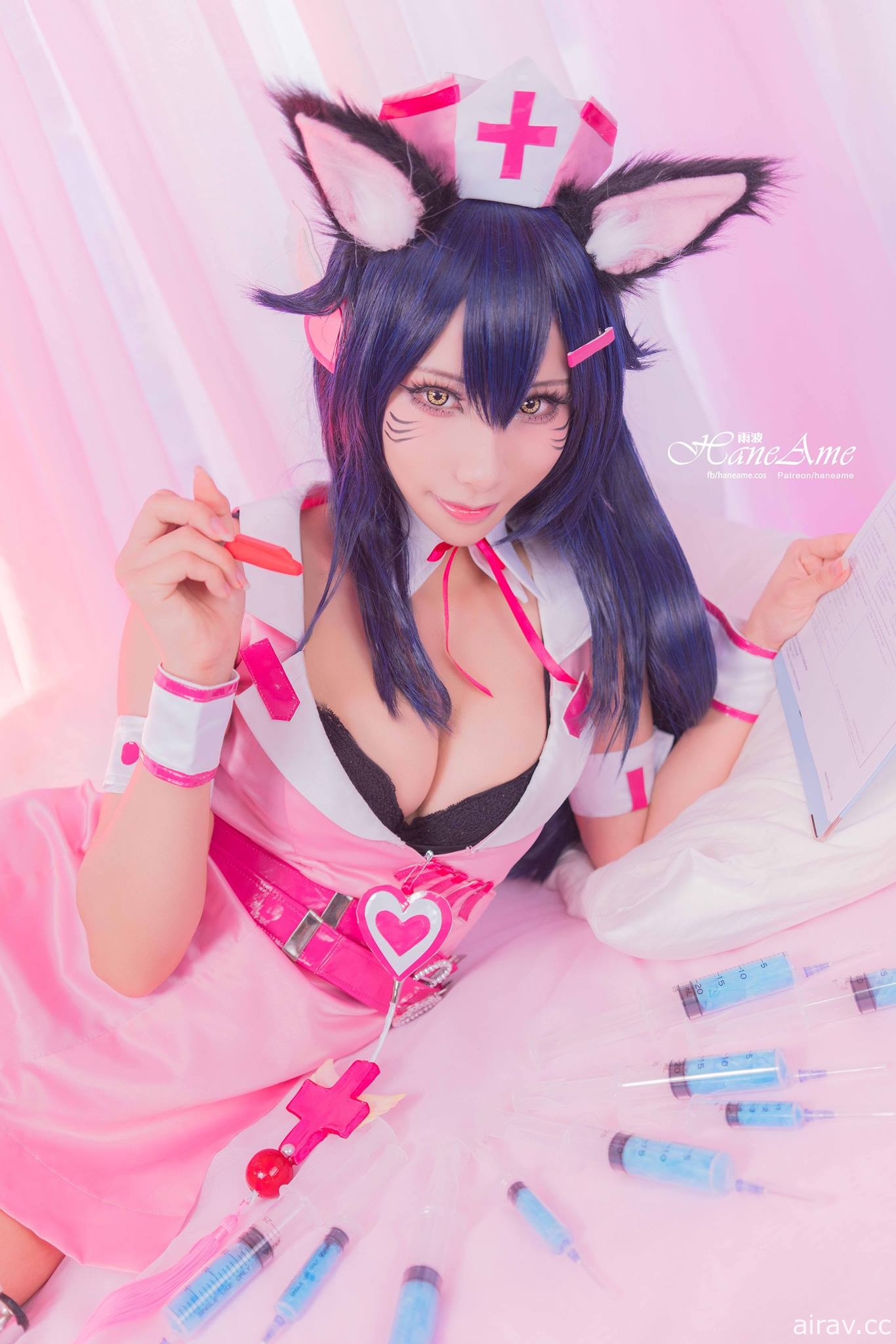 雨波 cosplay LOL  英雄联盟 阿璃 小护士