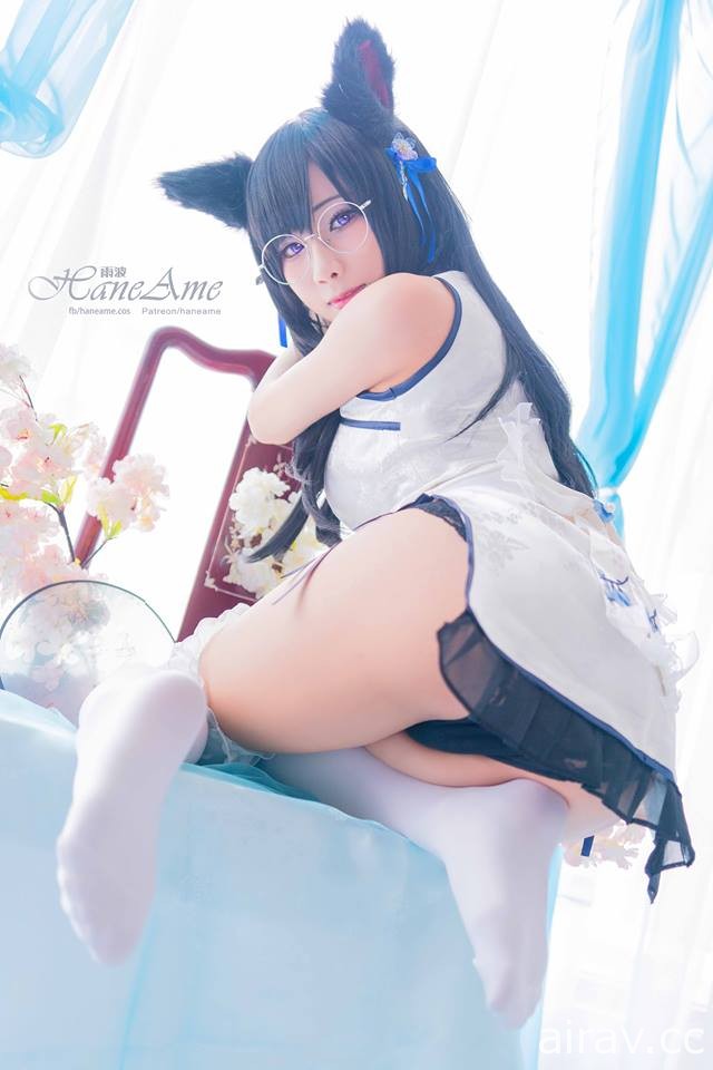 兽耳少女2 旗袍百华 Natsumi 雨波 cosplay