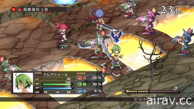 《魔界戰記 DISGAEA Refine》公開萬用型角色特徵以及戰鬥系統等資訊