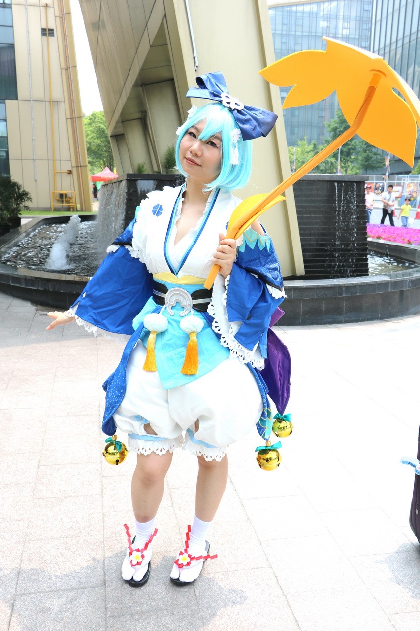 第 14 届杭州中国国际动漫节现场 Cosplay、看板娘与吉祥物照片集锦