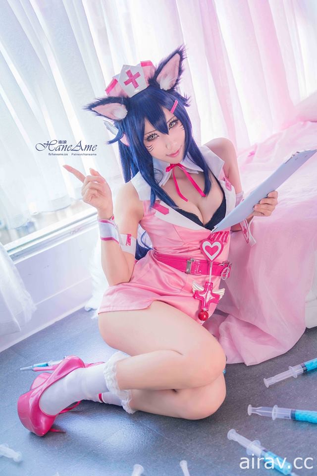 雨波 cosplay LOL  英雄联盟 阿璃 小护士