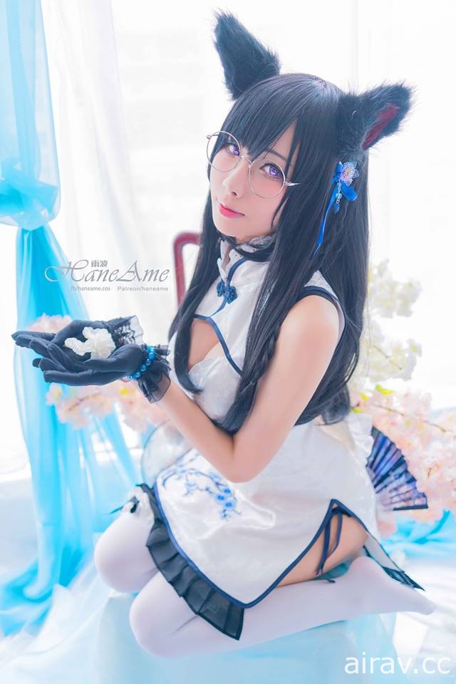 兽耳少女2 旗袍百华 Natsumi 雨波 cosplay