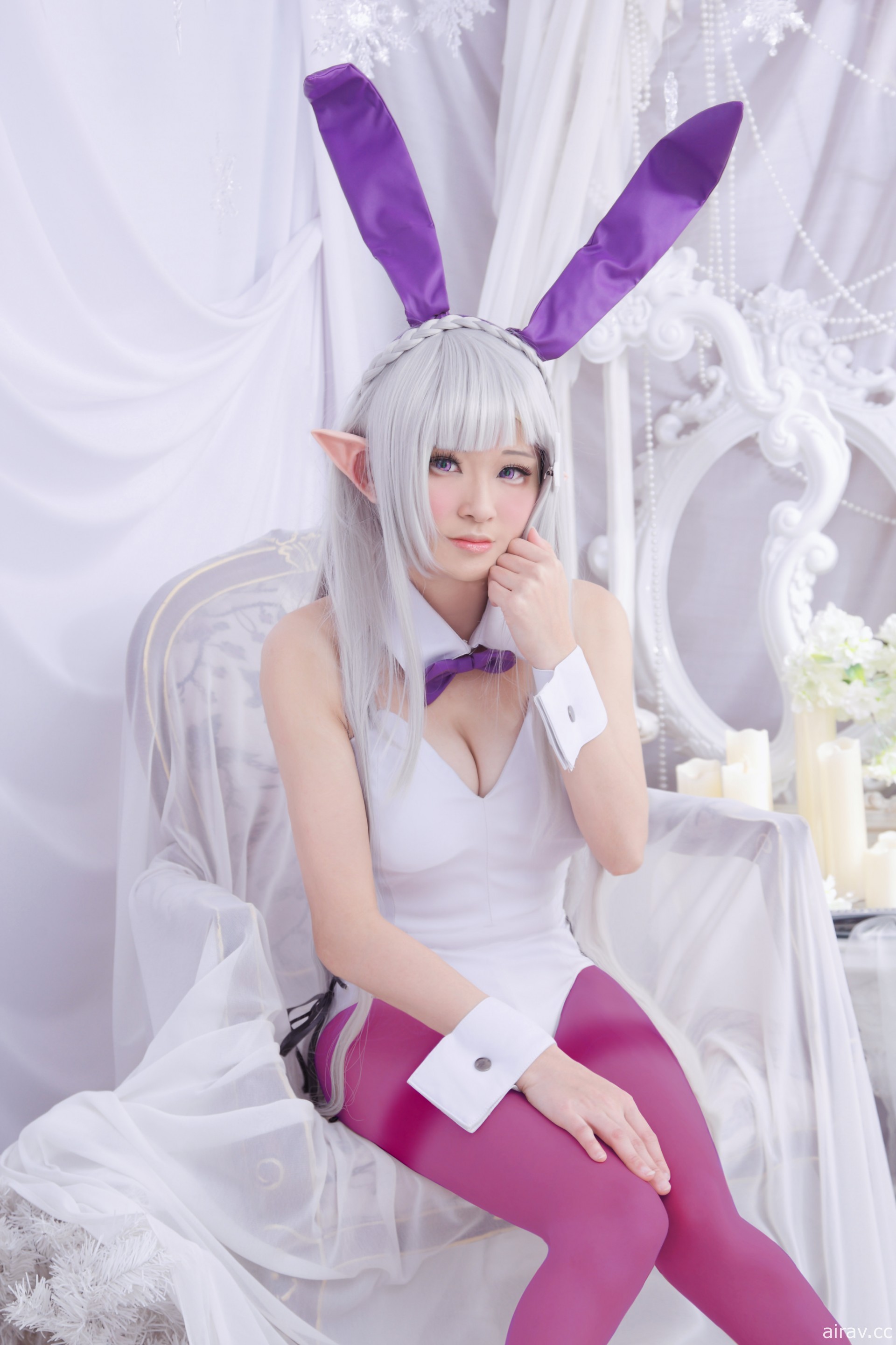 艾米莉娅 兔女郎Cosplay