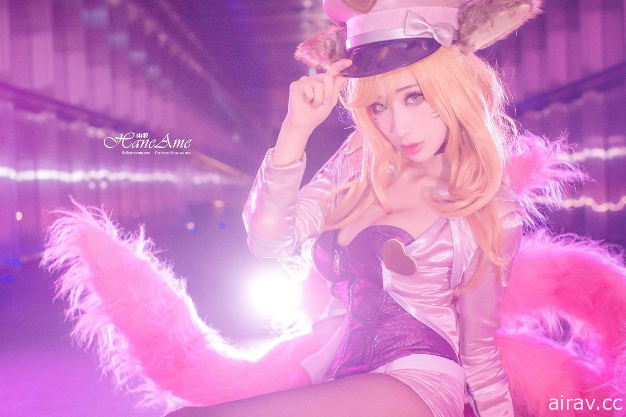 雨波 cosplay LOL 英雄联盟 阿璃 魅惑时代