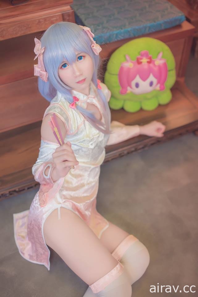 【和泉紗霧】埃罗芒阿老师同人旗袍cos