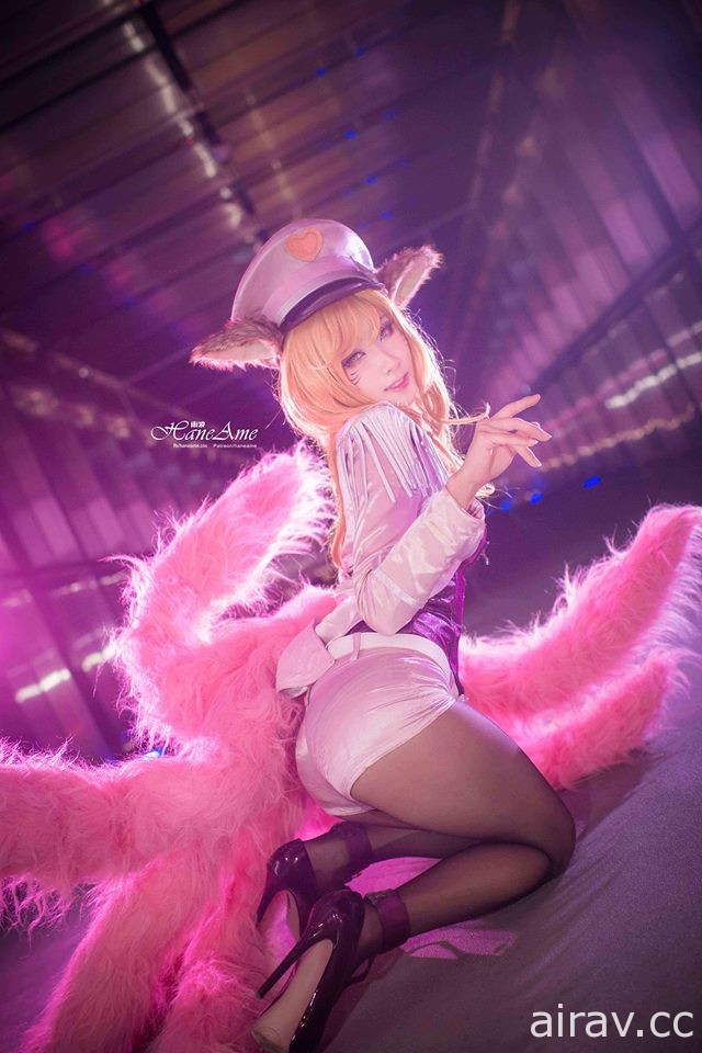 雨波 cosplay LOL 英雄联盟 阿璃 魅惑时代