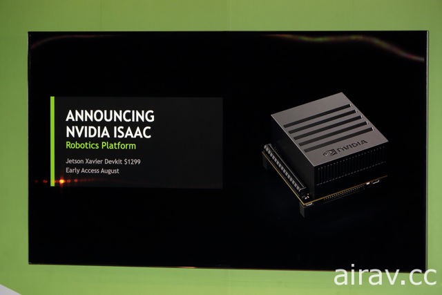 NVIDIA 公布 Isaac 機器人學習平台 將與科技部攜手合作推廣 AI 在地發展