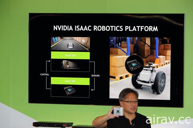 NVIDIA 公布 Isaac 機器人學習平台 將與科技部攜手合作推廣 AI 在地發展