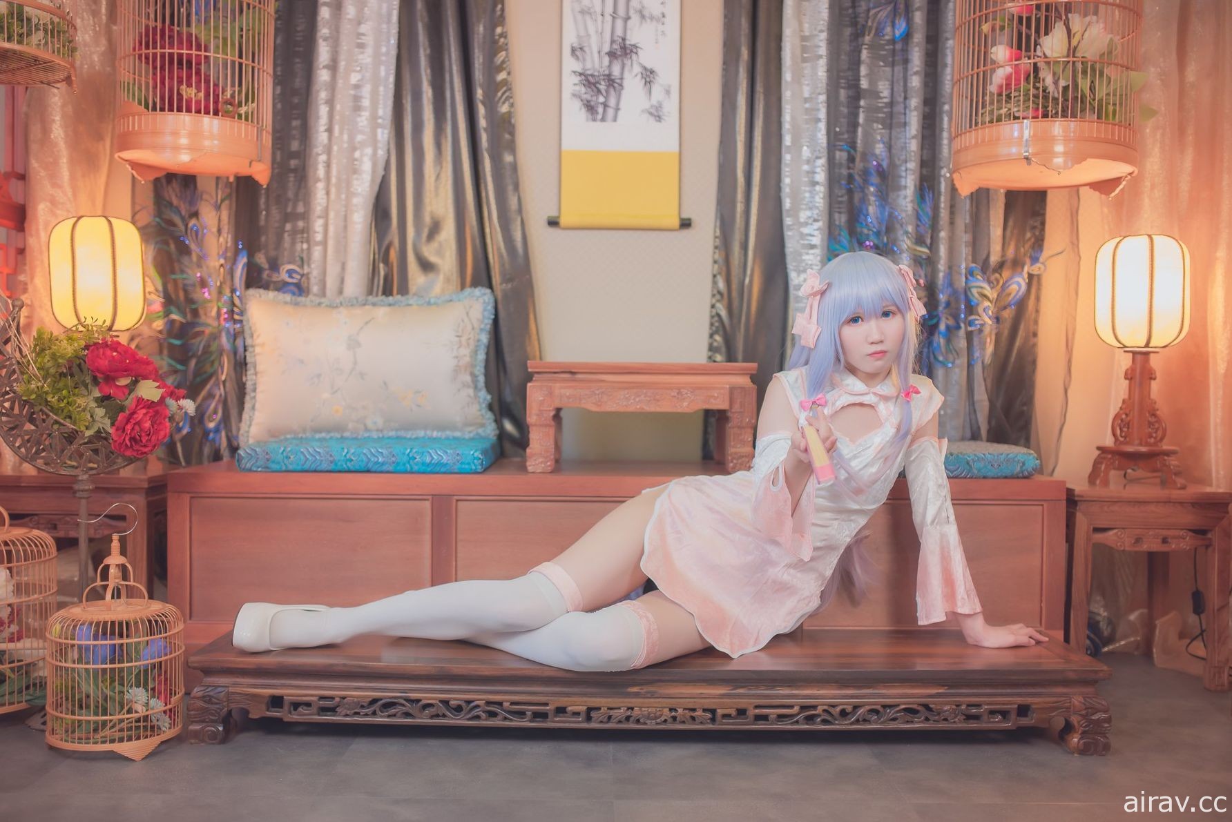 【和泉紗霧】埃罗芒阿老师同人旗袍cos