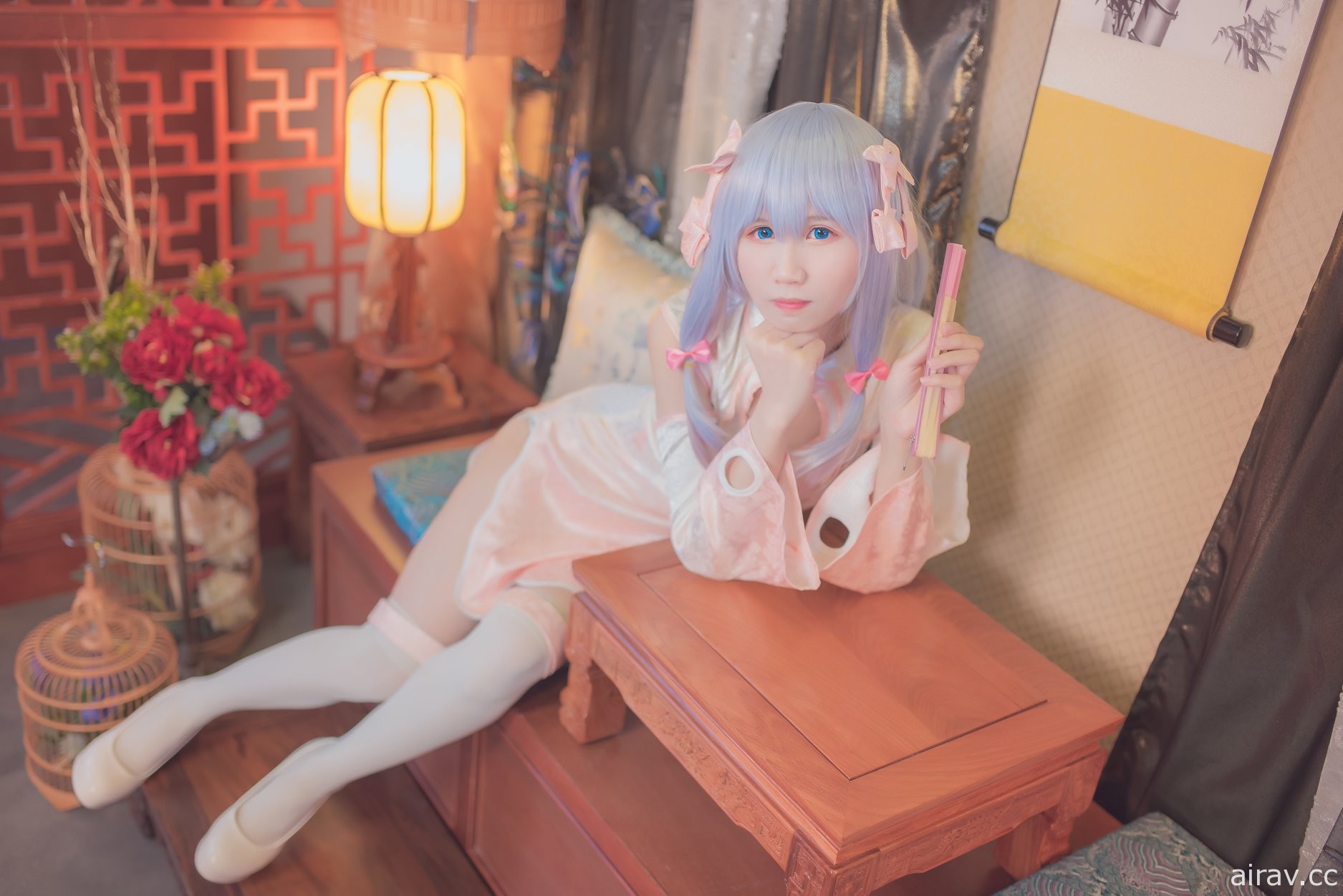 【和泉紗霧】埃罗芒阿老师同人旗袍cos