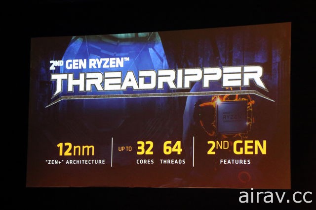 AMD 发表 32 核心 Ryzen Threadripper 处理器与 7 奈米制程 Vega 架构 Radeon GPU