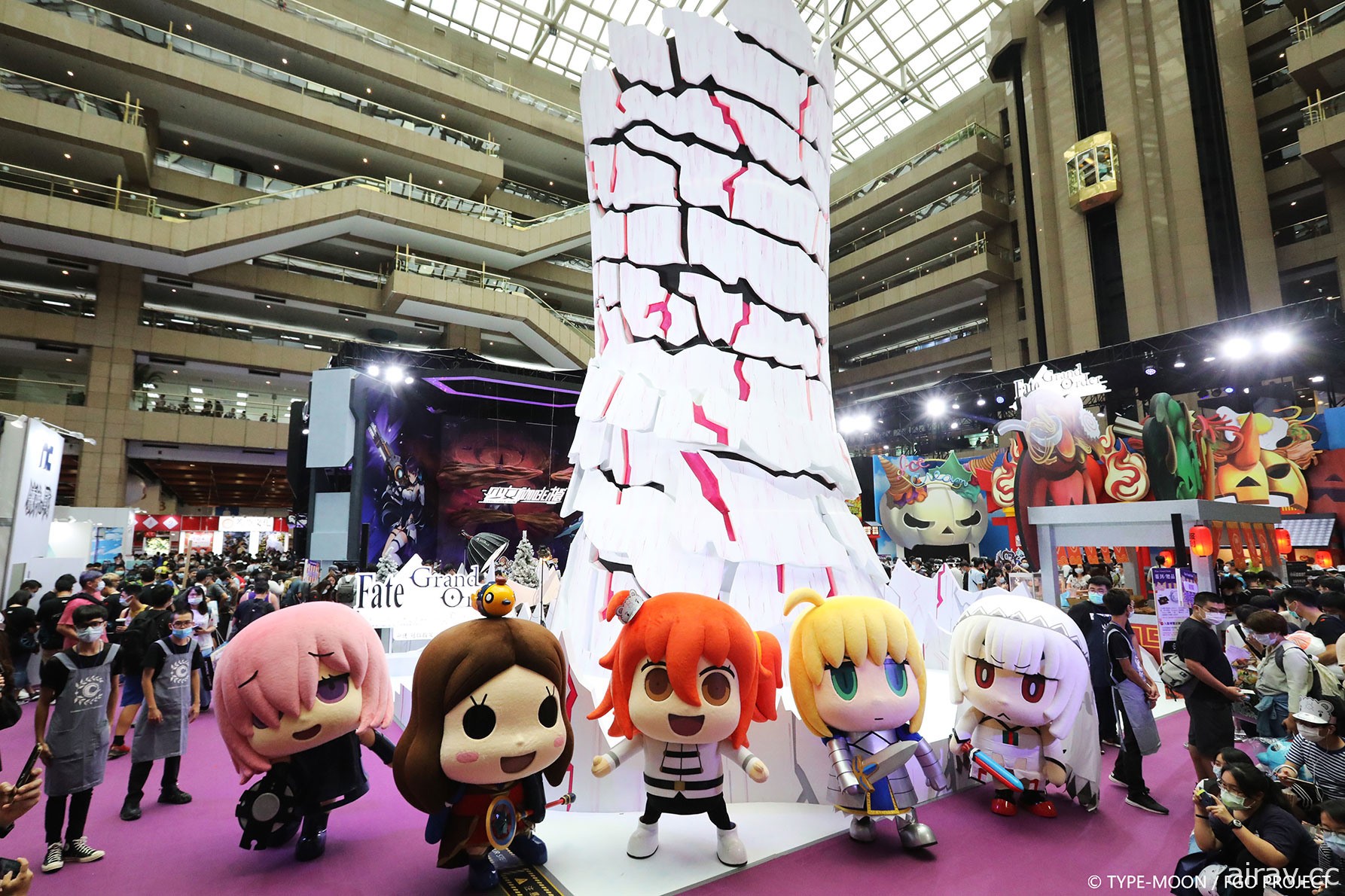 《FGO》繁中版於 2020 台北國際 ACG 博覽會登場 結合遊戲內活動打造主題展區