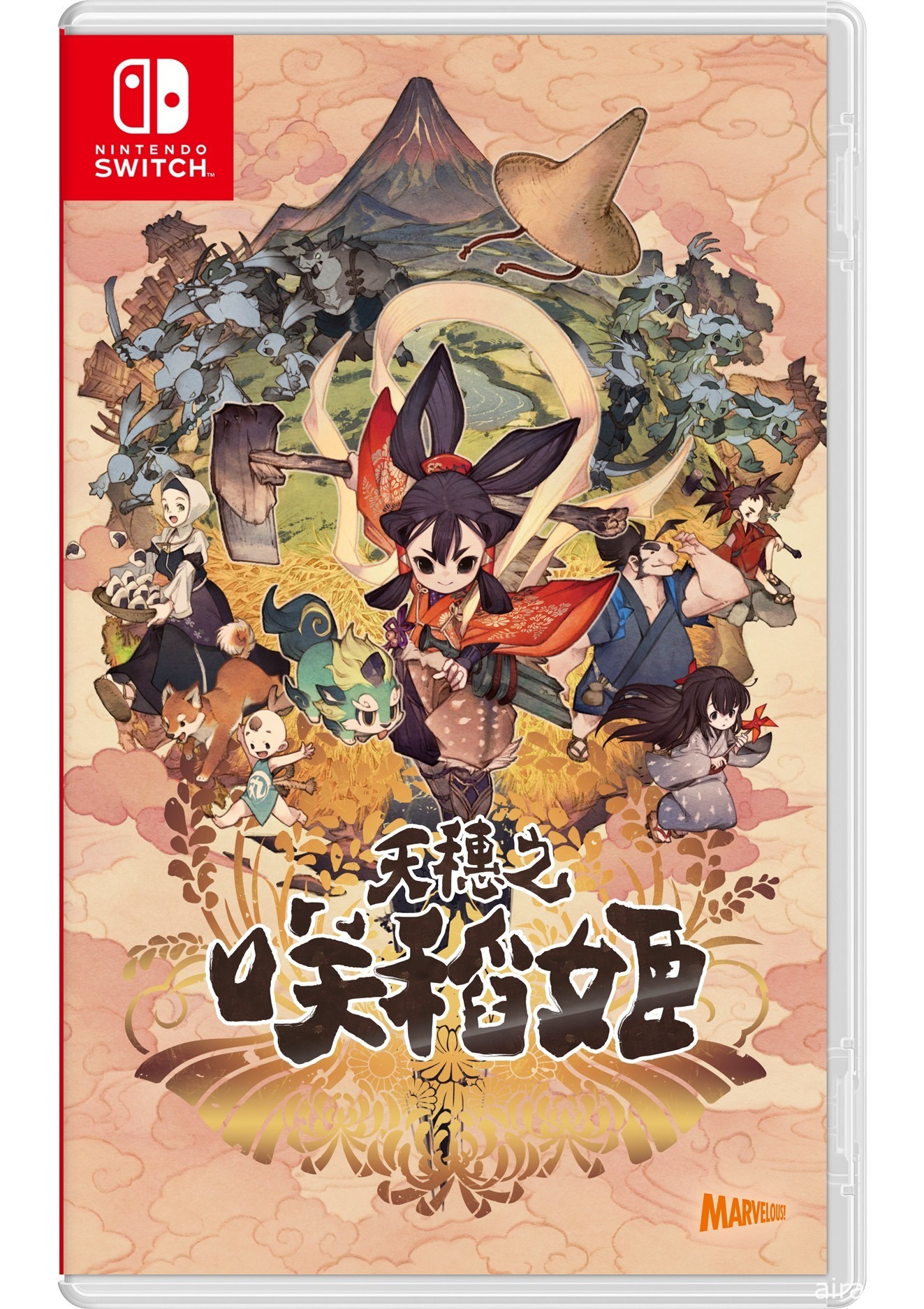 米就是力量！種稻變強的和風動作 RPG《天穗之咲稻姬》中文版確定 11 月 12 日發售